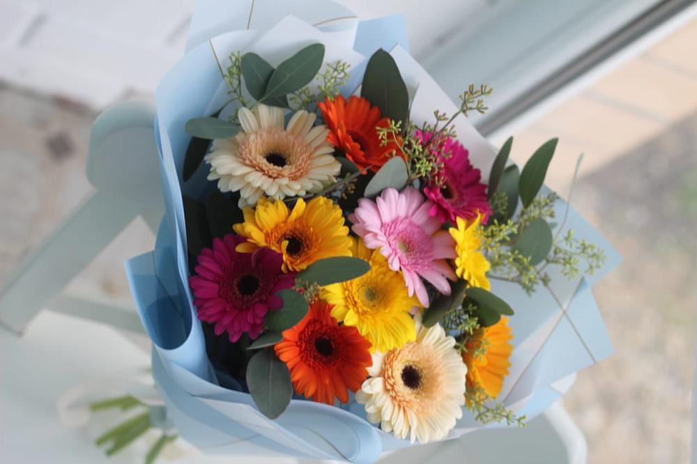 Букет цветов из: Герберы в Енисейске