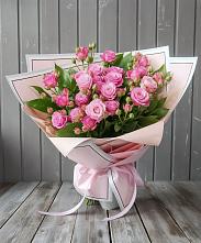 Букет Розовый кустик в Енисейске