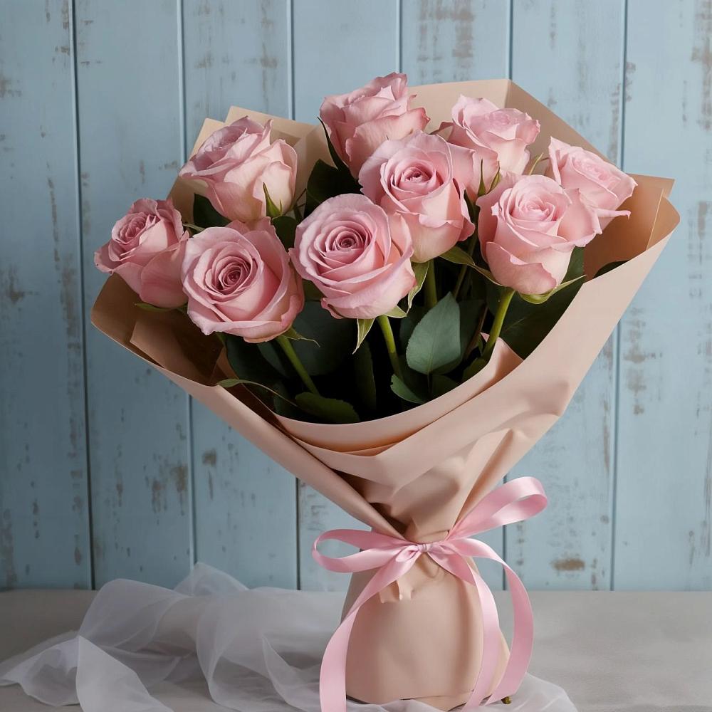 Букет цветов из: Розы в Енисейске