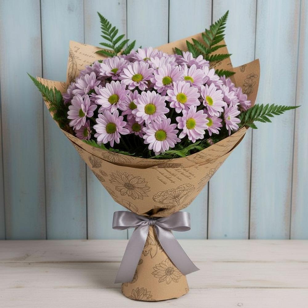 Букет цветов из: Хризантемы в Енисейске