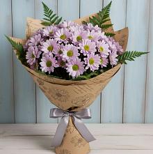 Букет цветов из:  Хризантемы в Енисейске