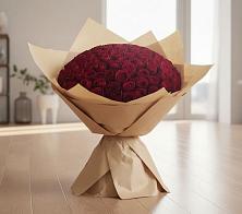 Букет 101 Красная роза в Енисейске