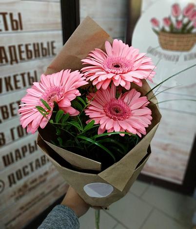 Букет цветов из: Герберы в Енисейске
