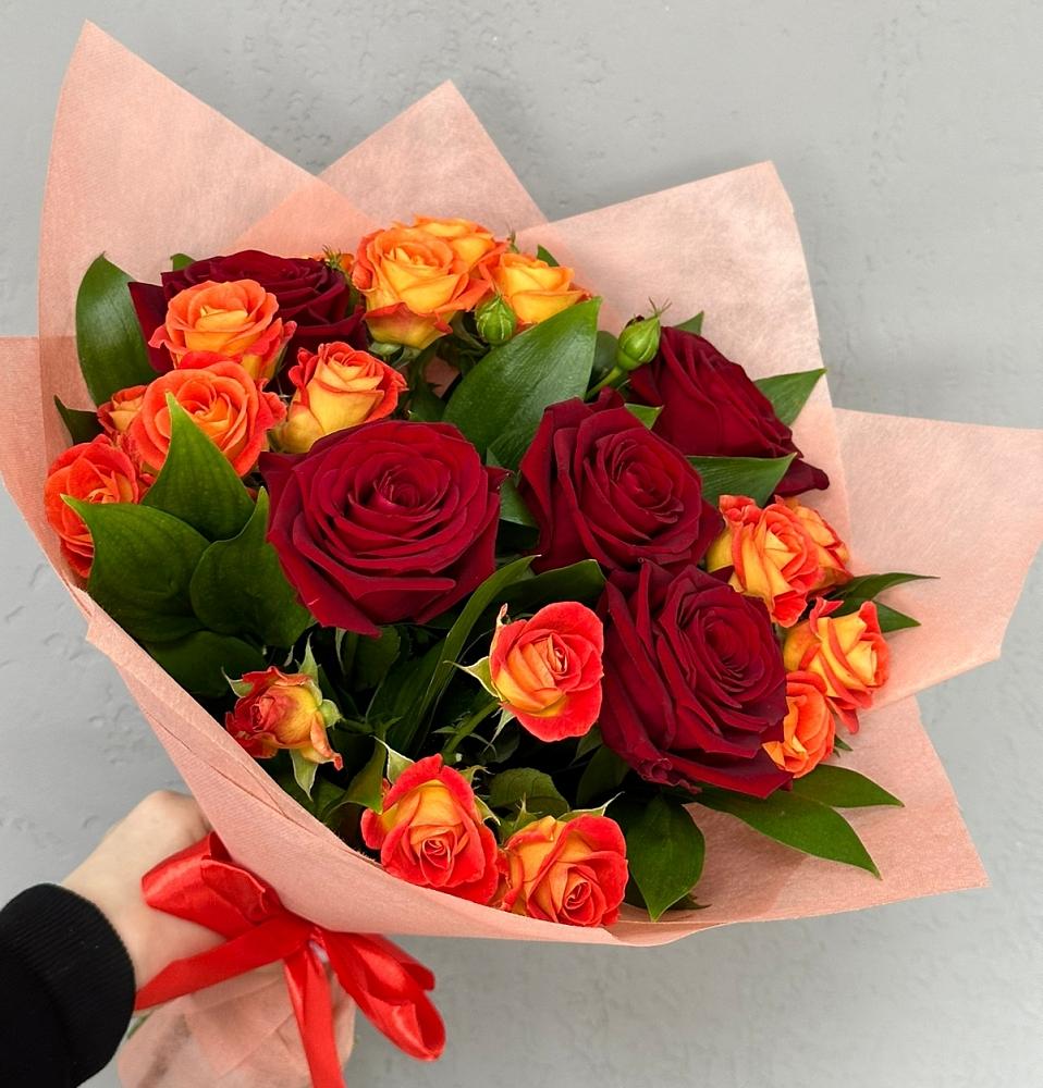 Букет Любовь и восторг в Енисейске