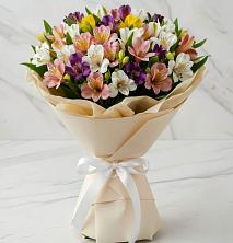 Букет цветов из:  Альстромерии в Енисейске