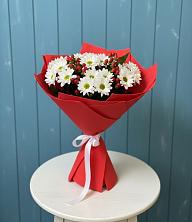 Букет цветов из:  Хризантемы в Енисейске