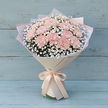 Букет цветов из:  Гвоздики в Енисейске
