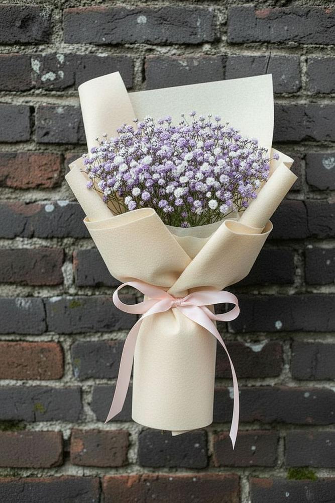 Букет цветов из: Гипсофила в Енисейске