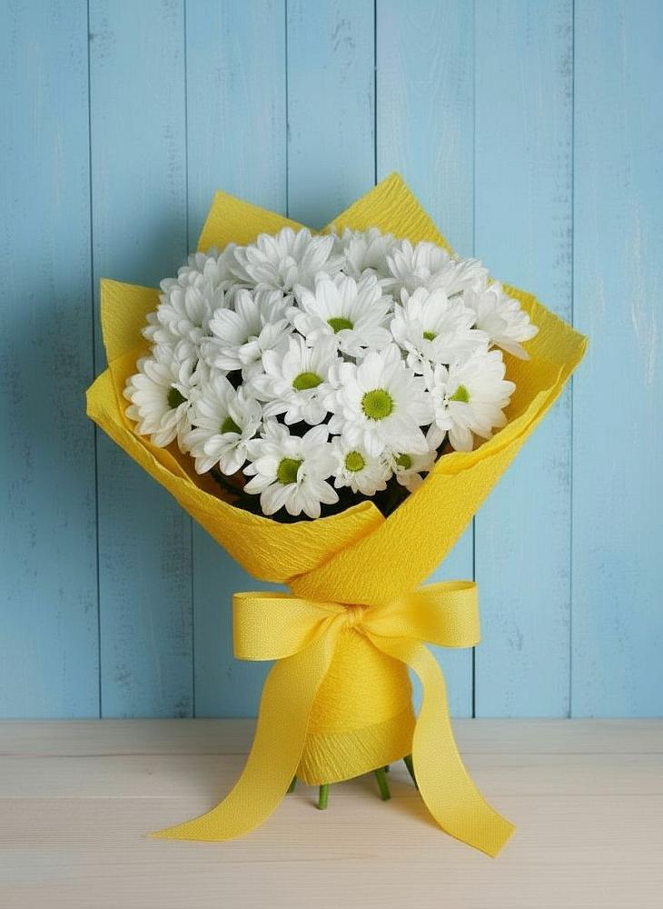 Букет цветов из: Хризантемы в Енисейске