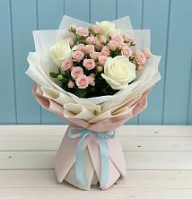 Букет цветов из:  Розы в Енисейске