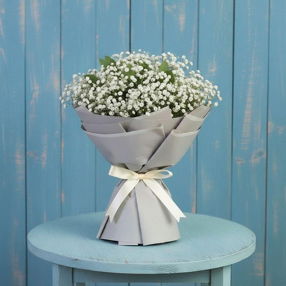 Букет цветов из: Гипсофила в Енисейске