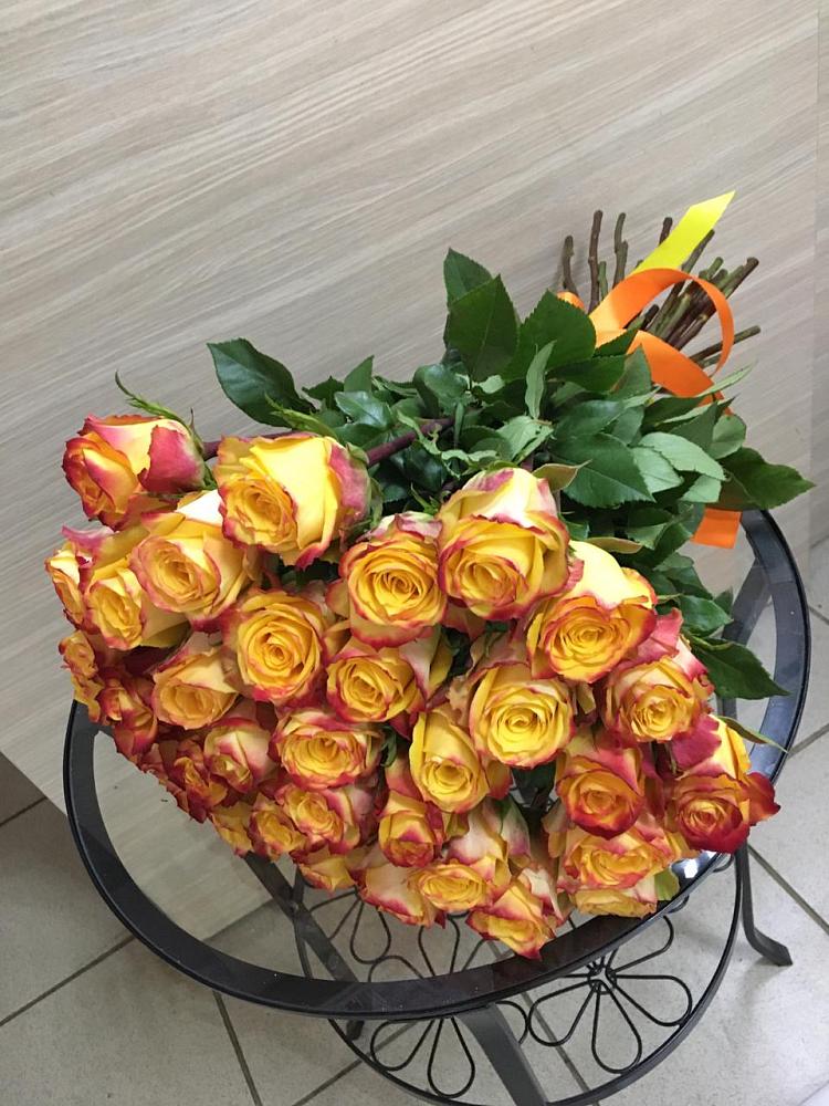 Букет Желтые розы в Енисейске