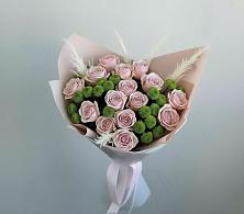Букет цветов из:  Розы и Хризантемы в Енисейске