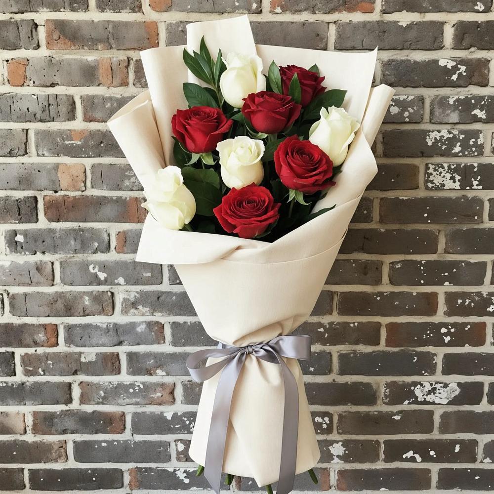Букет цветов из: Розы в Енисейске