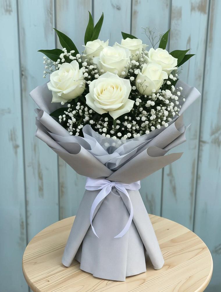 Букет цветов из: Розы в Енисейске