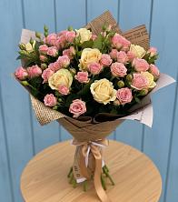 Букет цветов из:  Розы в Енисейске