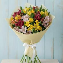 Букет цветов из:  Альстромерии в Енисейске