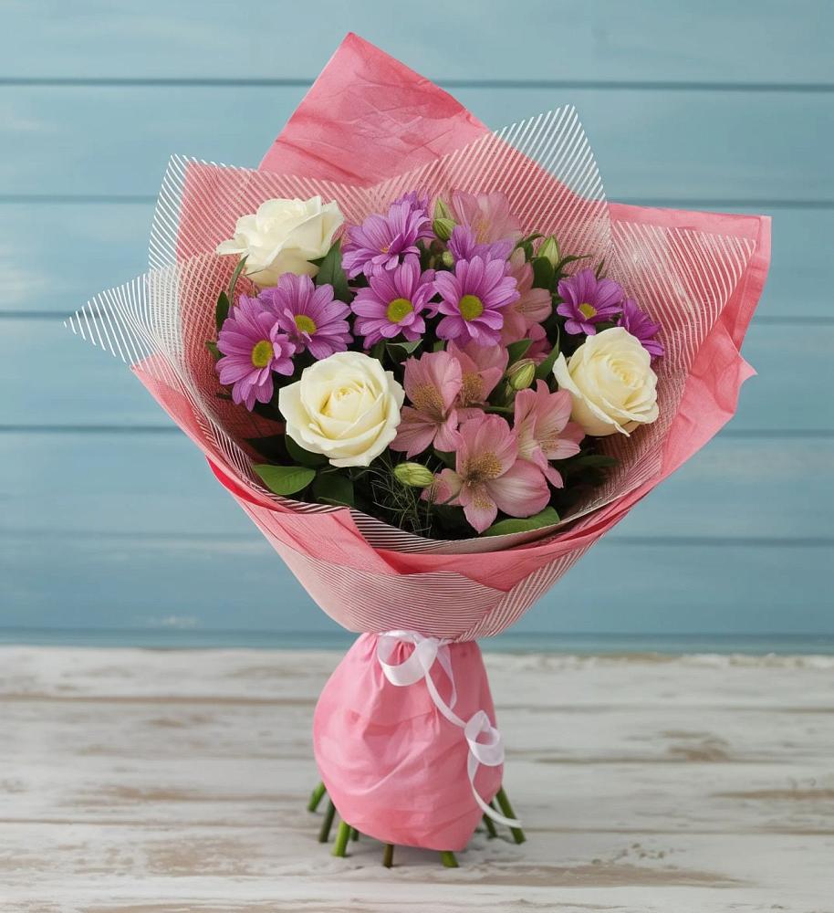 Букет цветов из: Герберы в Енисейске