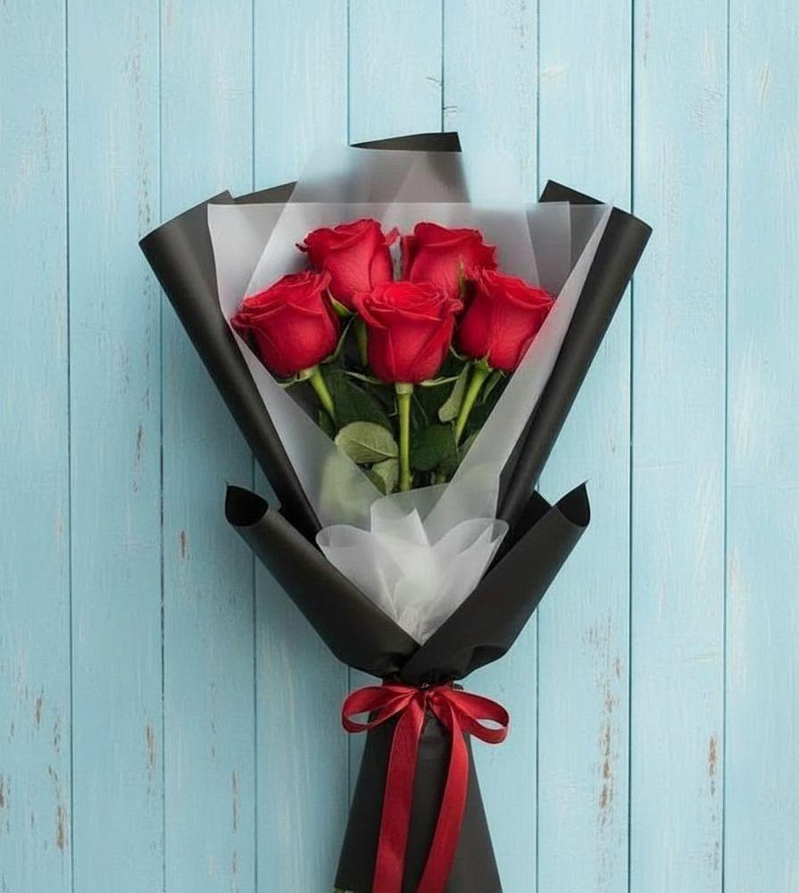 Букет цветов из: Розы в Енисейске